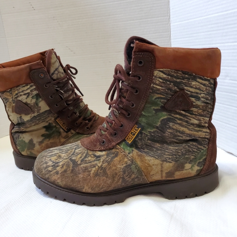 Rocky Goretex Camo Boots Thinsulate Insulation Waterproof Men's 11.5